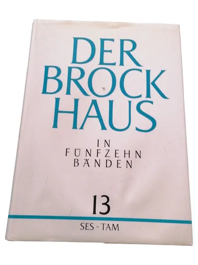 Brockhaus Enzyklopädie Band 13 SES-TAM Wissen Geschichte Kultur Hardcover