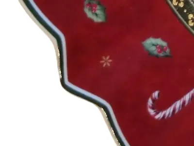 Villeroy & Boch Kuchenteller Engel Porzellan Rot Weihnachtsteller 18 cm