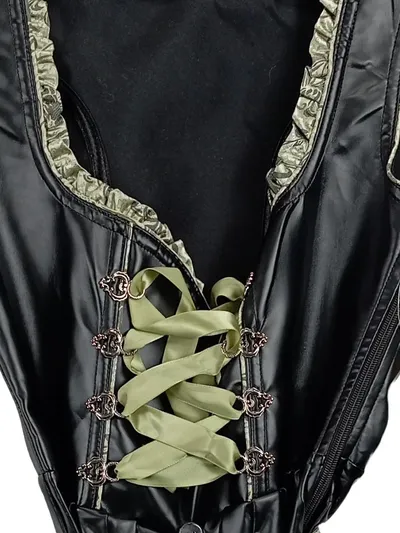 La Finesse Dirndl Trachtenkleid Damen Gr. L Schwarz Grün Schürze