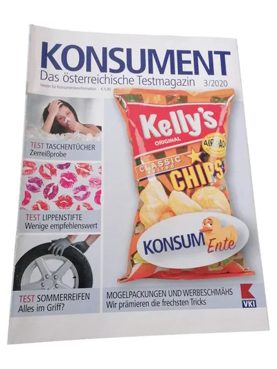 KONSUMENT Testmagazin 3/2020 VKI Taschentücher Lippenstifte Sommerreifen