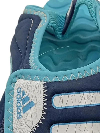 Adidas Kinder Sandalen Gr. 25 Blau Türkis Klettverschluss Sommer
