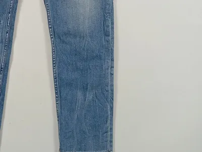 Liebeskind Berlin Damen Jeans Straight Leg W28 Blau Baumwolle