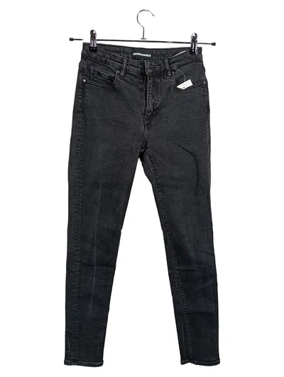ARMEDANGELS Damen Skinny Jeans Grau W30/L28 Stretch Nachhaltig