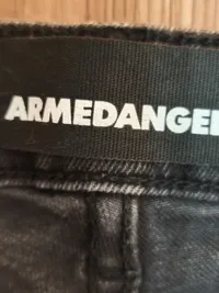 ARMEDANGELS Damen Skinny Jeans Grau W30/L28 Stretch Nachhaltig 4