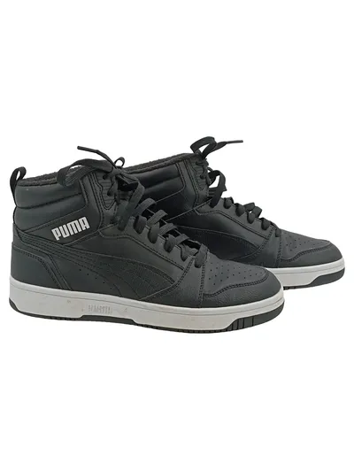 PUMA Rebound High-Top Sneaker Herren Gr. 39 Schwarz Gefüttert