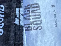 Black Squad Herren Badeshorts S Schwarz Streetwear mit Loyalty Schriftzug 5