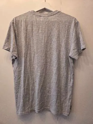 Superdry Herren T-Shirt Grau XL Logo-Print Casual Kurzarm