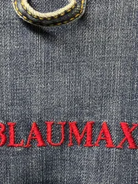BLAUMAX Damen Jeansjacke Gr. 38/M Blau Casual Nieten Fransen 7