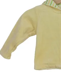 Baby Club Sweatjacke Kapuze Ente Gelb Gr. 62 Baumwolle 4