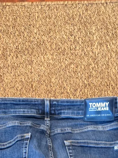 TOMMY JEANS Herren Slim Fit Jeans Hose Blau W30/L32 Casual