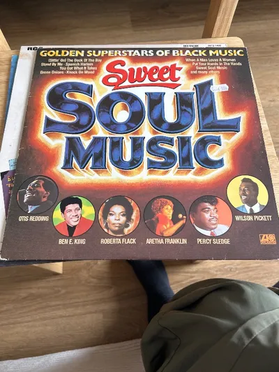 Sweet Soul Music LP Vinyl Otis Redding Aretha Franklin Ben E. King Atlantic
