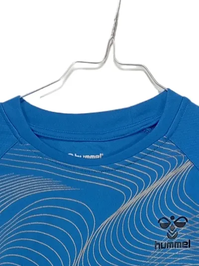 Hummel Sport Shirt Kinder Gr. 152 Blau Funktionsshirt Trikot