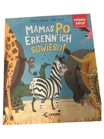 Mamas Po erkenn ich sowieso Kinderbuch Loewe Jonny Leighton Happy Meal
