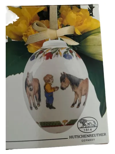 Hutschenreuther Das Ei 1992 Ole Winther Eierbecher Porzellan Mehrfarbig 6cm
