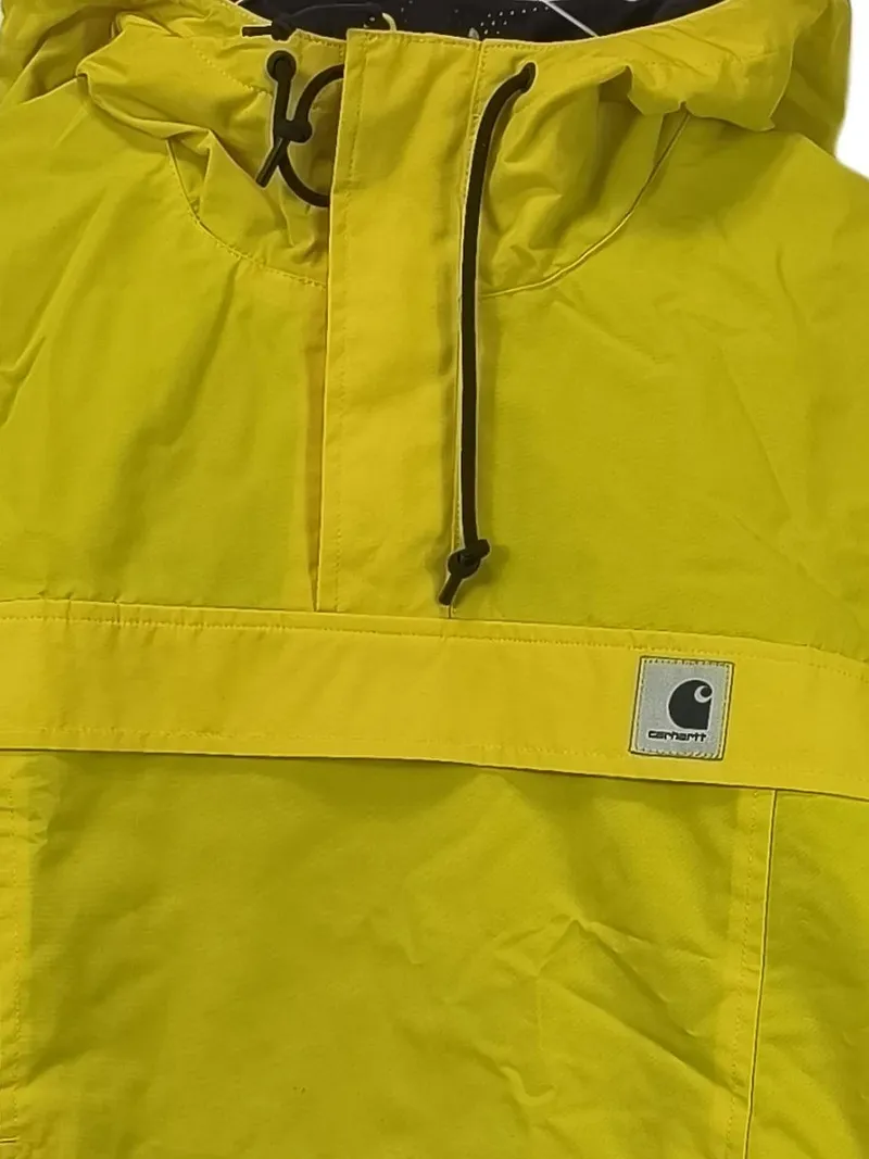 Carhartt WIP Anorak Windbreaker Jacke Damen Gelb Gr. 34 XS Kapuze Outdoor 7