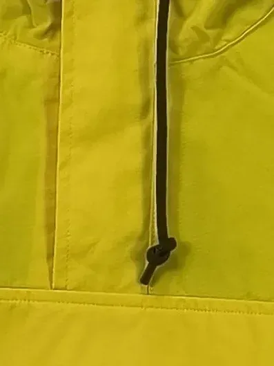 Carhartt WIP Anorak Windbreaker Jacke Damen Gelb Gr. 34 XS Kapuze Outdoor 9