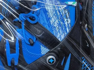 CRIVIT Softboot Inline Skates Kinder Blau Gr. 35