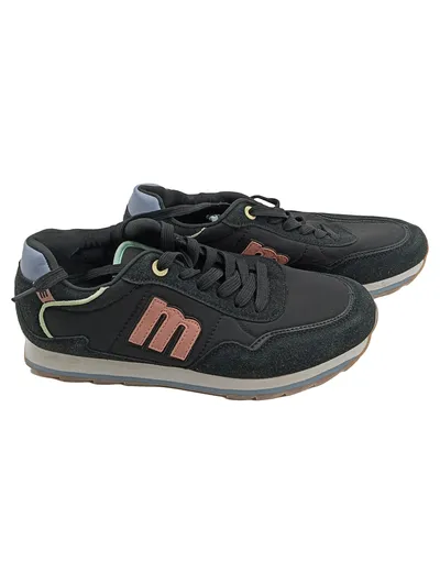 MTNG Sneaker Low Damen Gr. 41 Schwarz Retro Comfort Foam