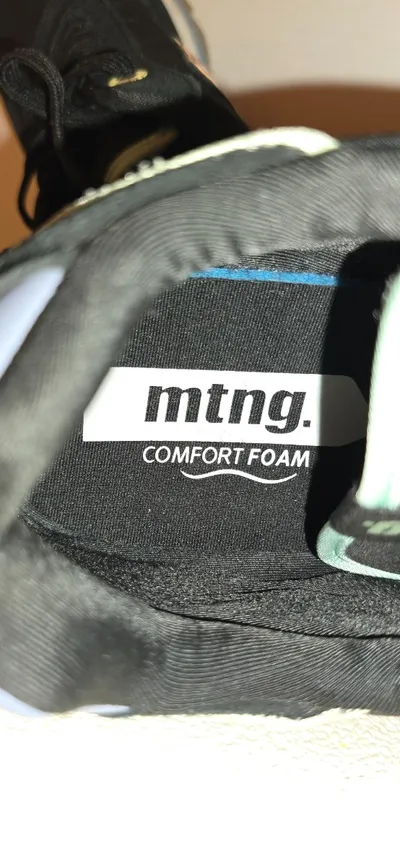 MTNG Sneaker Low Damen Gr. 41 Schwarz Retro Comfort Foam