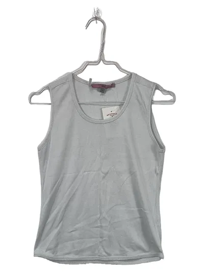 CINQUE Damen Unterhemd Tank Top Grau Basic Baumwolle Gr. S 36