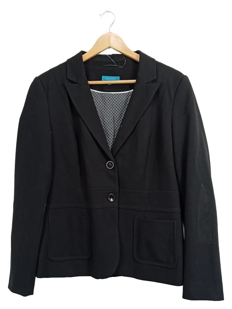 Coolcore Damen Business Blazer Jacke Schwarz Gr. 42 1