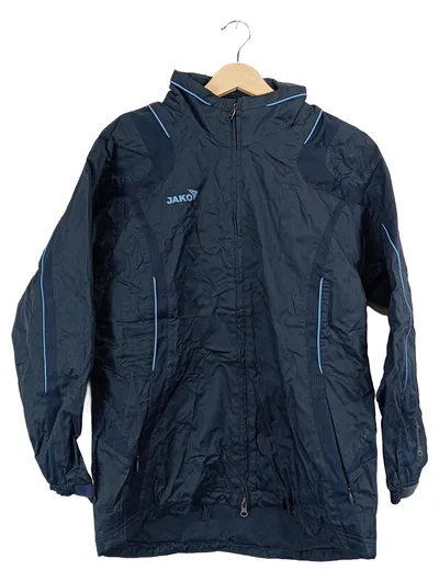 JAKO Trainingsjacke Kinder Gr. 164 Dunkelblau Sportjacke Fußball