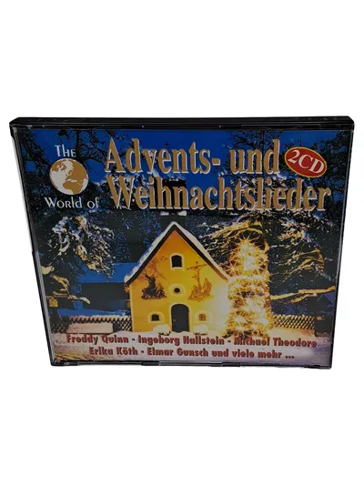 Freddy Quinn Weihnachtsmusik CD Doppel-CD Adventslieder Erika Köth