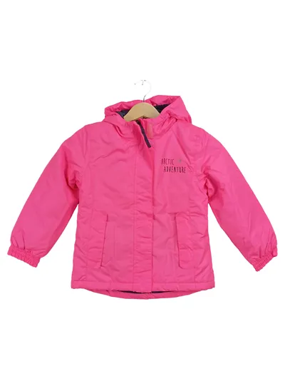 Crivit Mädchen Skijacke Kinder Pink Sportlich Outdoor Gr. 116 Kapuze
