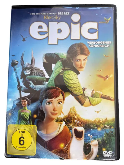 Epic Verborgene Königreich DVD Animationsfilm FSK 6 Blue Sky Studios