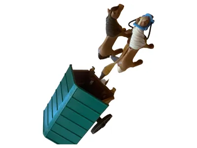 Playmobil Puppenwagen Mehrfarbig Kunststoff 20cm 9cm
