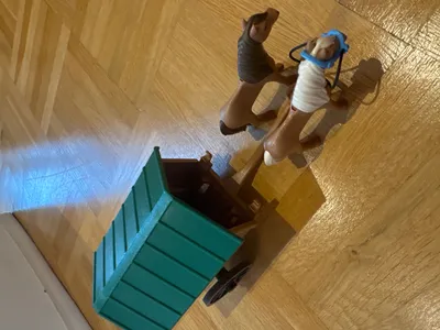 Playmobil Puppenwagen Mehrfarbig Kunststoff 20cm 9cm