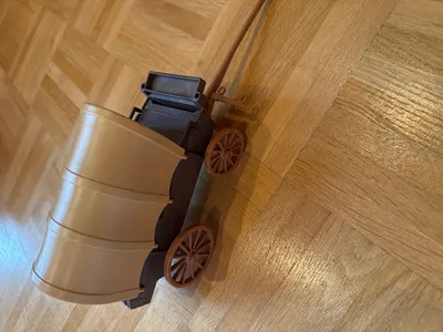 Playmobil Planwagen Eisenbahn Spielzeug Western Kinder Kunststoff Mehrfarbig