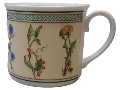 Villeroy & Boch Tasse EDEN Beige Porzellan Blumenmuster Klassisch