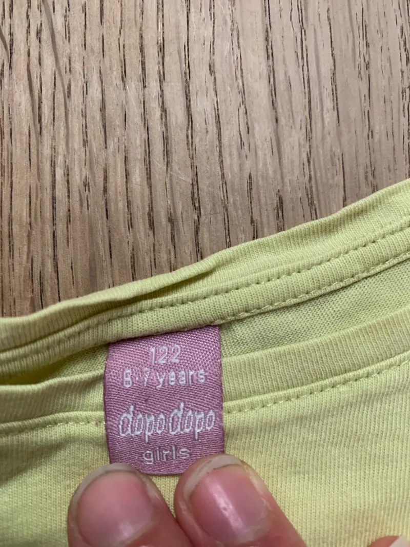 Dopodopo Mädchen T-Shirt Einhorn Gr. 122 Gelb You Are Magic 4