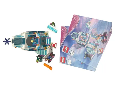 LEGO Disney Princess Elsa's Eispalast Bauset 41062 Komplett Kinder Blau