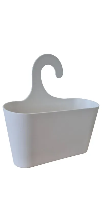 Livarno Home IAN 499721 Aufbewahrungskorb Kunststoff Rechteckig Weiß 15x25