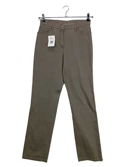 BRAX Damen Stoffhose Casual Fashion Oliv Gr. 38 W29 Baumwolle