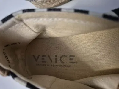 Venice Damen Espadrilles gestreift maritim blau weiß Gr. 38