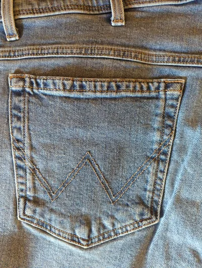 Wrangler Herren Jeans Regular Fit Baumwolle Blau W38/54/XXL L29