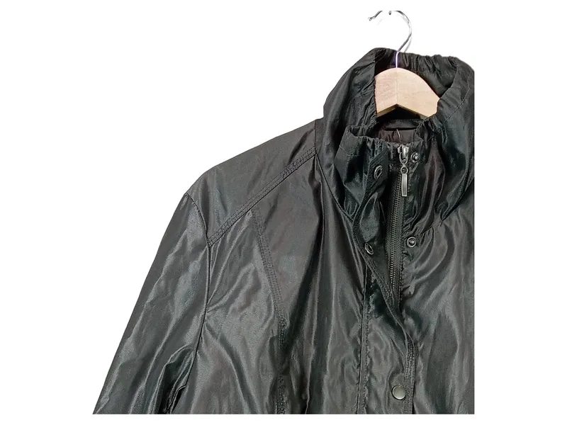 Ambria Damen Outdoorjacke Gr. 50/5XL Schwarz Windjacke Regenjacke 8