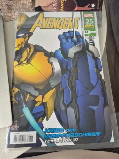 Marvel Avengers Krieg der Kampfmaschinen 3 Comic Heft 43 Panini