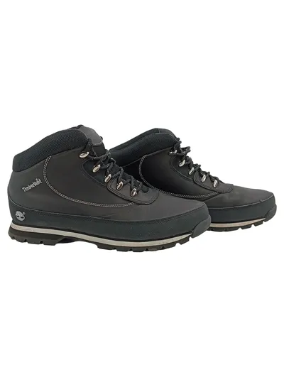 Timberland Herren Stiefel Euro Brook Schwarz Leder Gr. 45 Outdoor Boots