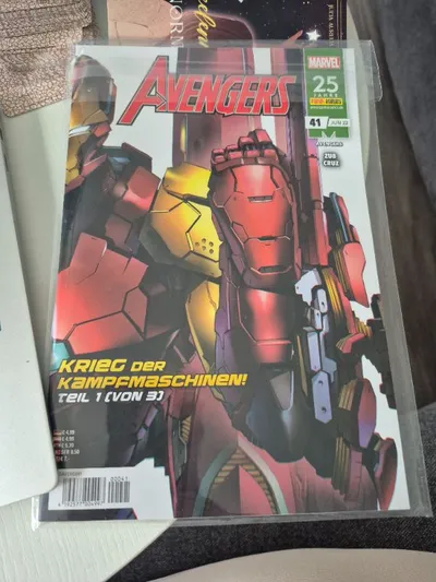 Avengers Krieg der Kampfmaschinen Marvel Comic #41 Teil 1 Juni 2022