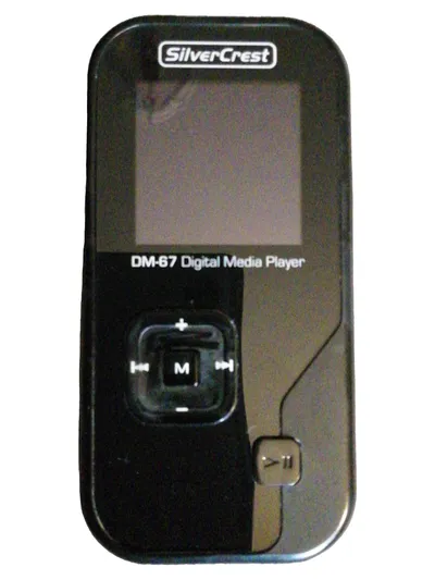 Silvercrest DM-67 MP3 Player Digital Media Player Schwarz Kabelgebunden