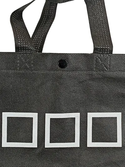 Misako Shopper Tasche Grau Einkaufstasche Praktisch 32x30 cm
