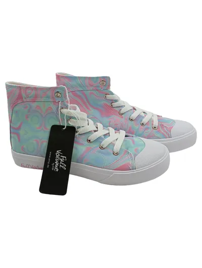 EMP Damen High Top Sneaker Full Volume Mehrfarbig Gr. 38 Streetwear