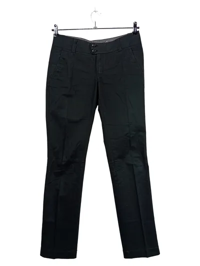 MEXX Damen Stoffhose Schwarz Gr. 36 Business Chino Hose Baumwolle