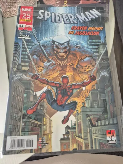 Marvel Spider-Man Comic 53 Kraven Jagdsaison Ziglar Dowling Abenteuer