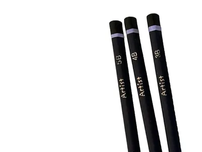 FREE & EASY Künstler Bleistifte Set Zeichenstifte Härte 5B-2H Schwarz