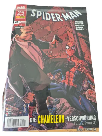 Spider-Man Comic Panini Die Chameleon-Verschwörung Teil 2 Spencer Brisson